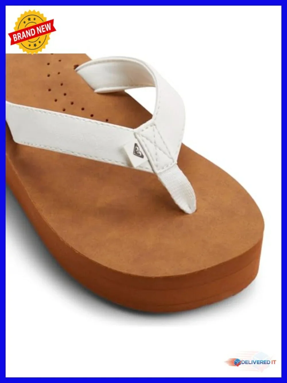 Wedge Platform Flip Flop Sandals with Cushioned Footbed
